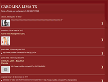 Tablet Screenshot of carolinalimatx.blogspot.com