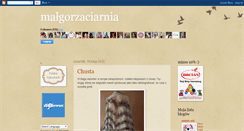 Desktop Screenshot of magorzaciarnia.blogspot.com