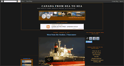 Desktop Screenshot of canadafromseatosea.blogspot.com