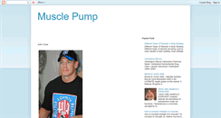Desktop Screenshot of musclepumpworld.blogspot.com