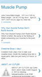 Mobile Screenshot of musclepumpworld.blogspot.com