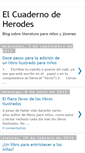 Mobile Screenshot of elcuadernodeherodes.blogspot.com