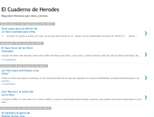 Tablet Screenshot of elcuadernodeherodes.blogspot.com