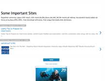 Tablet Screenshot of importantsites4u.blogspot.com