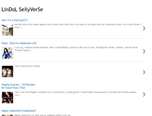 Tablet Screenshot of lindolsexyverse.blogspot.com
