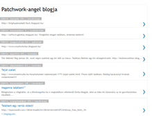 Tablet Screenshot of patchwork-angel.blogspot.com