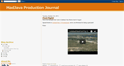 Desktop Screenshot of madjavaproductions.blogspot.com