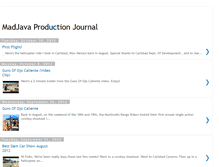 Tablet Screenshot of madjavaproductions.blogspot.com