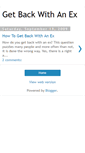 Mobile Screenshot of get-back-with-an-ex.blogspot.com