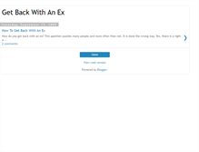 Tablet Screenshot of get-back-with-an-ex.blogspot.com