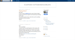 Desktop Screenshot of caspersefterskoleblog.blogspot.com