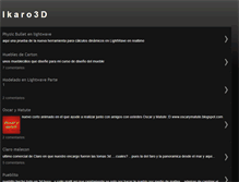 Tablet Screenshot of ikarus3d.blogspot.com