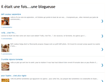 Tablet Screenshot of iletaitunefoisuneblogueuse.blogspot.com