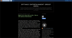 Desktop Screenshot of optimusent.blogspot.com