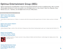 Tablet Screenshot of optimusent.blogspot.com