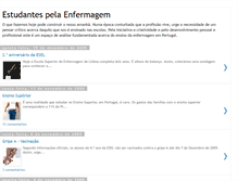 Tablet Screenshot of estudantesenfermagem.blogspot.com