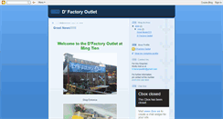 Desktop Screenshot of d-factoryoutlet.blogspot.com