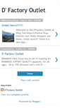 Mobile Screenshot of d-factoryoutlet.blogspot.com