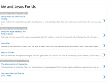 Tablet Screenshot of meandjesus4us.blogspot.com