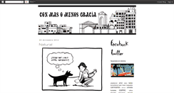 Desktop Screenshot of menosgracia.blogspot.com