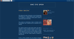 Desktop Screenshot of ofelia-oneeyeopen.blogspot.com