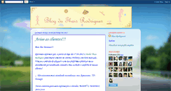 Desktop Screenshot of blogdathaisrodrigues.blogspot.com