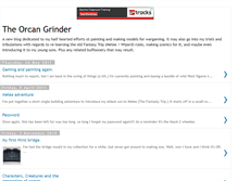 Tablet Screenshot of orcangrinder.blogspot.com