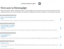 Tablet Screenshot of fibromyalgie-maladie.blogspot.com