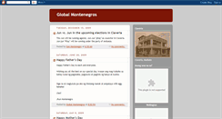 Desktop Screenshot of globalmontenegros.blogspot.com