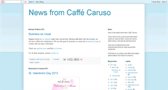 Desktop Screenshot of caffecaruso.blogspot.com