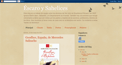 Desktop Screenshot of escaro-sahelices.blogspot.com