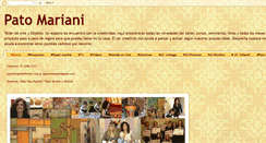 Desktop Screenshot of patomariani.blogspot.com