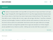 Tablet Screenshot of kiaskitchen.blogspot.com