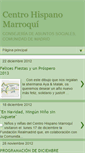 Mobile Screenshot of centrohispanomarroqui.blogspot.com