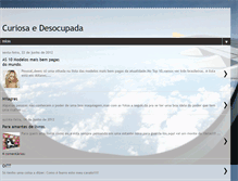 Tablet Screenshot of curiosaedesocupada.blogspot.com