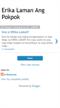Mobile Screenshot of erikalaman.blogspot.com