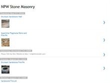 Tablet Screenshot of npwstonemasonry.blogspot.com