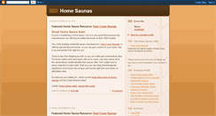 Desktop Screenshot of home-saunas.blogspot.com