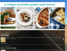 Tablet Screenshot of galopemprzezkuchnie.blogspot.com
