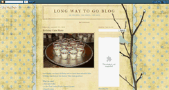 Desktop Screenshot of longwaytogoblog.blogspot.com