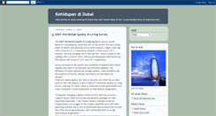 Desktop Screenshot of kdubailife.blogspot.com
