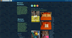 Desktop Screenshot of mexicanfurniture.blogspot.com