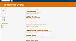 Desktop Screenshot of jornalismodigital2008.blogspot.com