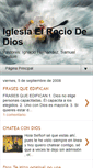 Mobile Screenshot of elrociodedios.blogspot.com