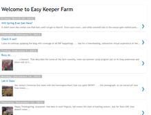Tablet Screenshot of easykeeperfarm.blogspot.com