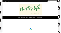 Desktop Screenshot of nieth-life.blogspot.com