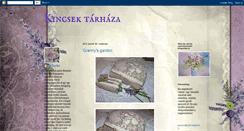 Desktop Screenshot of kincsektarhaza.blogspot.com