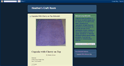 Desktop Screenshot of heatherscraftroom.blogspot.com