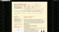 Desktop Screenshot of jettes-merkzettel.blogspot.com