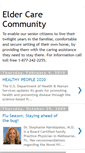 Mobile Screenshot of eldercarecommunity.blogspot.com